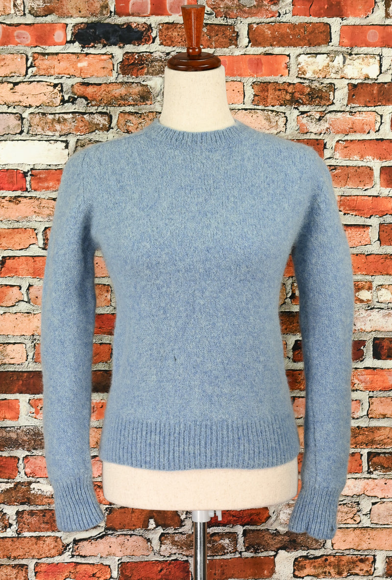 Vintage 90s Light Blue NEW YORK SPORTSWEAR EXCHANGE Wool Pullover Sweater - M