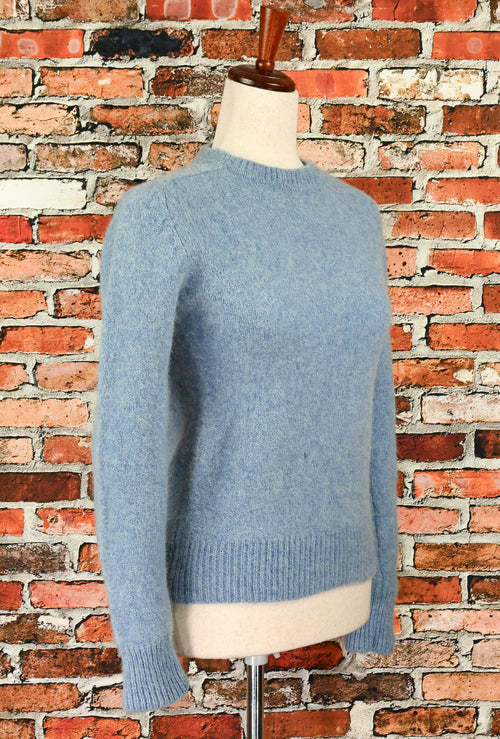 Vintage 90s Light Blue NEW YORK SPORTSWEAR EXCHANGE Wool Pullover Sweater - M