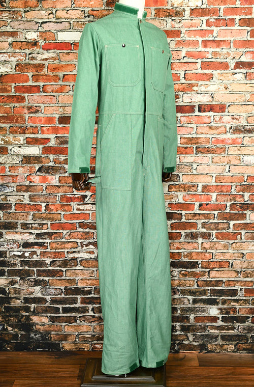 RARE Vintage 70s/80s Blue Green WESTEX Denim Coveralls - 38 X 34