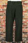 Vintage Dark Green Heavy Wool Hunting Pants