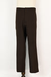 Vintage 70s/80s Dark Brown LEVI'S Action Slacks Polyester Dress Pants - 38 X 30