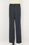 Vintage 70s/80s Blue Gray HAGGAR Polyester Wool Dress Pants - 34 X 32