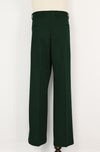 Vintage 80s Dark Green MONTGOMERY WARD Polyester Dress Pants - 44