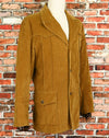 Vintage 70s Tannish Brown PIONEER WEAR Corduroy Blazer Jacket - 44