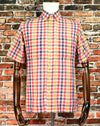 Vintage 90s Plaid ARROW SPORTSWEAR Short Sleeve Button Up Shirt - M