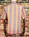 Vintage 90s Plaid ARROW SPORTSWEAR Short Sleeve Button Up Shirt - M