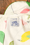 RARE Vintage 50s White LITTLE STAR Bird Detailing Dress