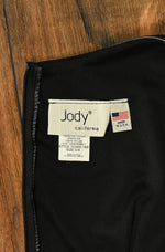 Vintage 2000s Silver JODY CALIFORNIA Short Sleeve Fit & Flare Dress - 3/4