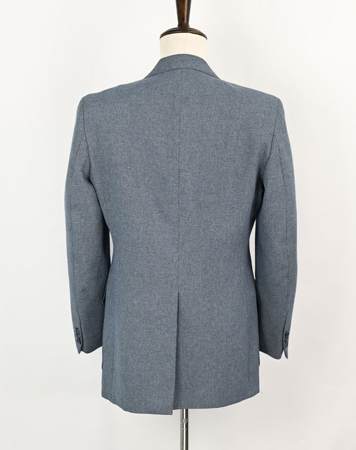 Vintage 70s Bluish Grey LEVI'S Action Suit Sta-Prest Suit Jacket Blazer - 40R