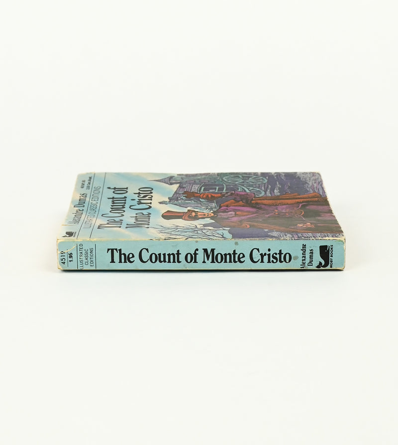 1979 Illustrated Classic Edition - THE COUNT OF MONTE CRISTO - Alexandre Dumas - Paperback Book