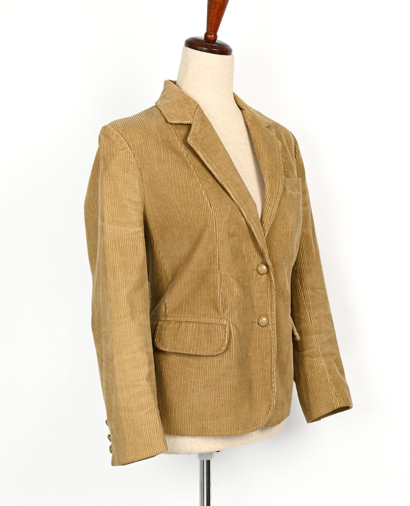 Vintage 90s/2000s Light Brown STOCKTON Corduroy Blazer Jacket - 10
