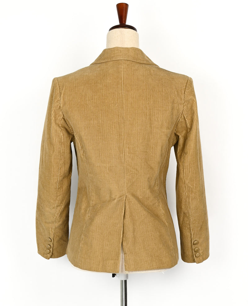 Vintage 90s/2000s Light Brown STOCKTON Corduroy Blazer Jacket - 10