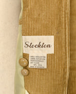 Vintage 90s/2000s Light Brown STOCKTON Corduroy Blazer Jacket - 10