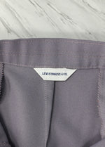 Vintage 70s Greyish Purple LEVI STRAUSS & CO. Straight Leg Polyester Dress Pants - 10