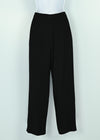 Vintage 80s Black N CLUB M High Waisted Polyester Dress Pants - 6