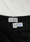 Vintage 80s Black N CLUB M High Waisted Polyester Dress Pants - 6