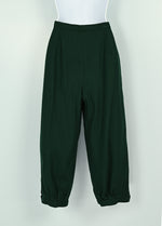 Vintage 60s Green Wool KNOCKABOUTS BY PENDLETON Capris Dress Pants - 10