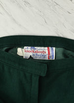 Vintage 60s Green Wool KNOCKABOUTS BY PENDLETON Capris Dress Pants - 10