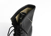 Vintage Black 1987 ADDISON SHOE COMP. 10 Hole Military Combat Boots - 9 XW