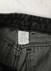 Vintage 90s Black MIMI High Waisted Straight Leg Denim Jeans - 11
