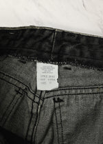 Vintage 90s Black MIMI High Waisted Straight Leg Denim Jeans - 11