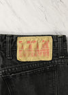 Vintage 90s Black MIMI High Waisted Straight Leg Denim Jeans - 11