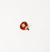 Red & White Paddle Hand Fan Enamel Pin