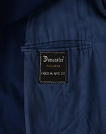 Vintage 70s/80s Dark Blue DONCASTER Polyester Blazer Jacket