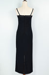 Vintage 90s Dark Blue BYER TOO! California Formal Maxi Dress - 7