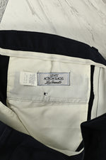 Vintage 70s/80s Black LEVI'S Action Slacks Polyester Dress Pants