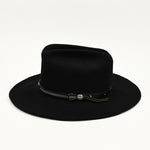 Vintage Black Wool EDDY BROS "Rogo II Western Cowboy Hat - 7-1/4