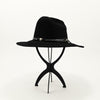 Vintage Black Wool EDDY BROS "Rogo II Western Cowboy Hat - 7-1/4