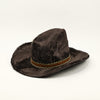 Vintage Greyish Brown Faux Fur ROCKMOUNT RANCHWEAR Custom Fitted Cowboy Hat - 17 Medium