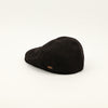 Dark Brown Chevron Wool BAILEY OF CALIFORNIA Newsboy Scally Cap - Small