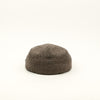 Beige & Brown Chevron Textured Wool BAILEY OF CALIFORNIA Newsboy Scally Cap