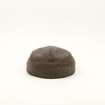 Beige & Brown Chevron Textured Wool BAILEY OF CALIFORNIA Newsboy Scally Cap