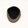 Beige & Brown Chevron Textured Wool BAILEY OF CALIFORNIA Newsboy Scally Cap