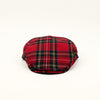 NWT - Red Plaid LIPODO Newsboy Scally Cap