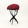 NWT - Red Plaid LIPODO Newsboy Scally Cap