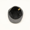 Vintage 80s Grey Wool Adjustable Buckle Back Newsboy Scally Cap - Medium 7-7-1/8
