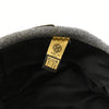 Vintage 80s Grey Wool Adjustable Buckle Back Newsboy Scally Cap - Medium 7-7-1/8