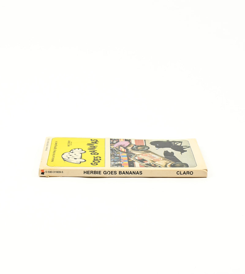 1980 Edition - HERBIE GOES BANANAS - Joe Claro - Paperback Book