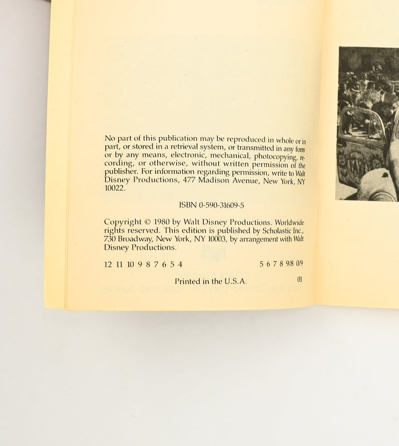 1980 Edition - HERBIE GOES BANANAS - Joe Claro - Paperback Book