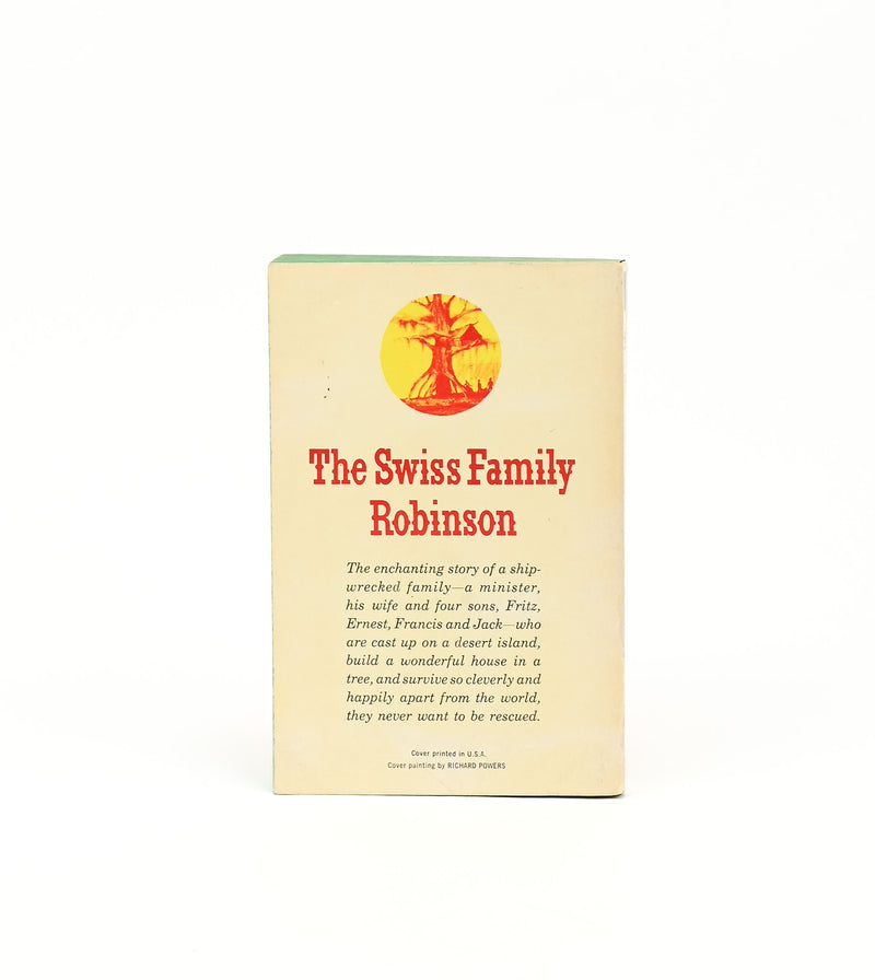 1960 1st Dell Printing - THE SWISS FAMILY ROBINSON - Johann Wyss - Paperback Book
