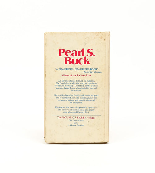 1958 Edition - THE GOOD EARTH - Pearl S. Buck - Hardback Book