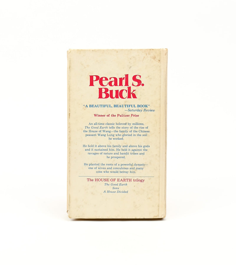 1958 Edition - THE GOOD EARTH - Pearl S. Buck - Hardback Book