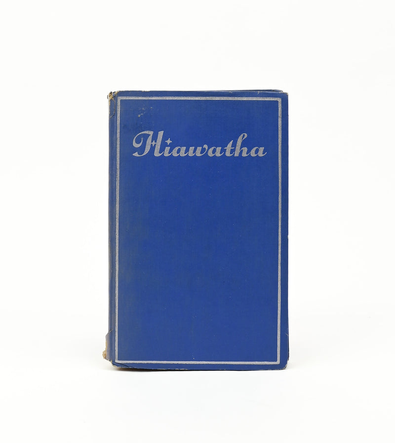 THE SONG OF HIAWATHA - Henry Wadsworth Longfellow - Blue Hardback Book