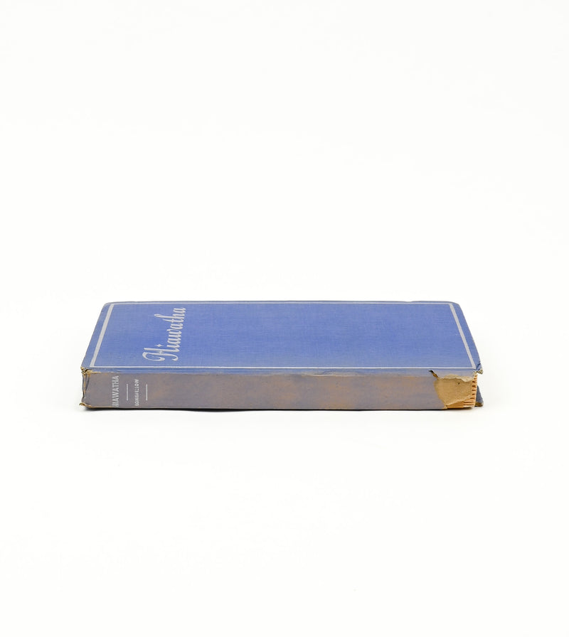 THE SONG OF HIAWATHA - Henry Wadsworth Longfellow - Blue Hardback Book