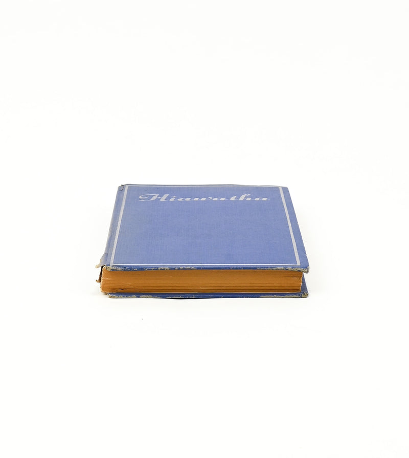 THE SONG OF HIAWATHA - Henry Wadsworth Longfellow - Blue Hardback Book