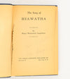 THE SONG OF HIAWATHA - Henry Wadsworth Longfellow - Blue Hardback Book